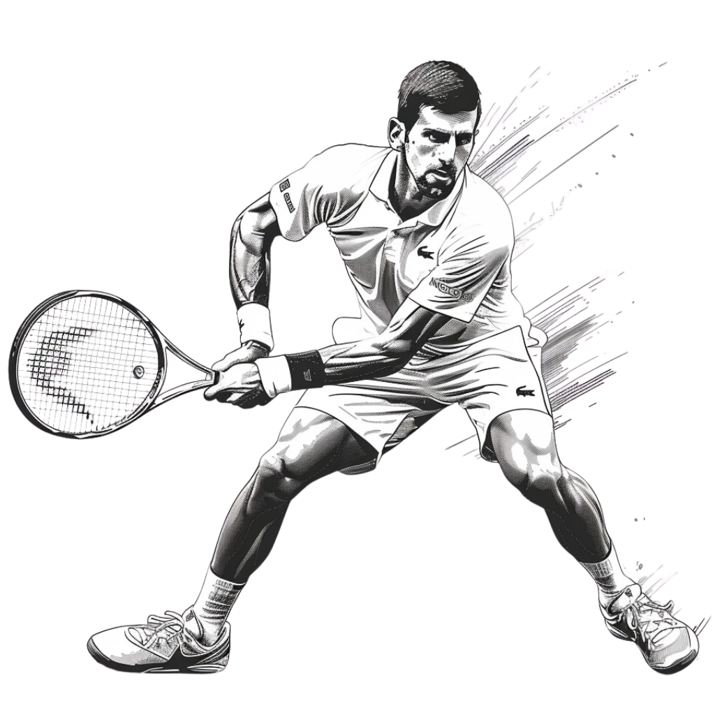 novak djokovic logo transparent